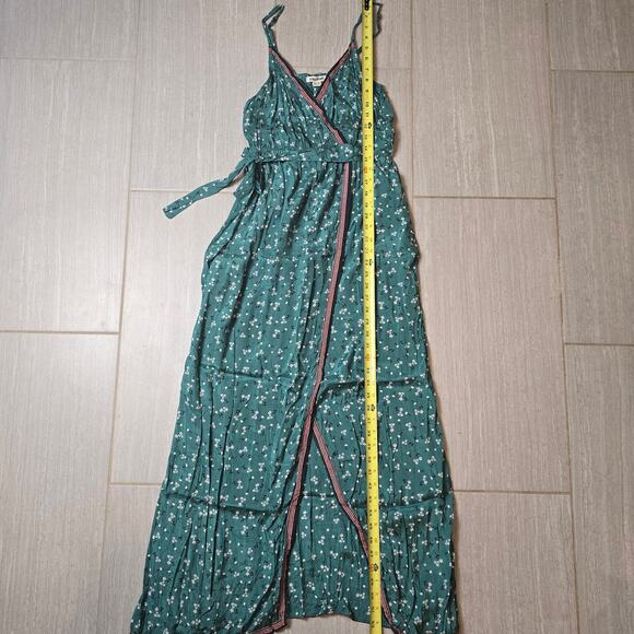 Billabong Soft Seas Maxi Dress Green Medium - Picture 5 of 9